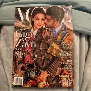 Zayn Malik and Gigi Hadid Vogue Magazine